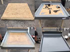 Ayre Roofing single ply EPDM roof detail